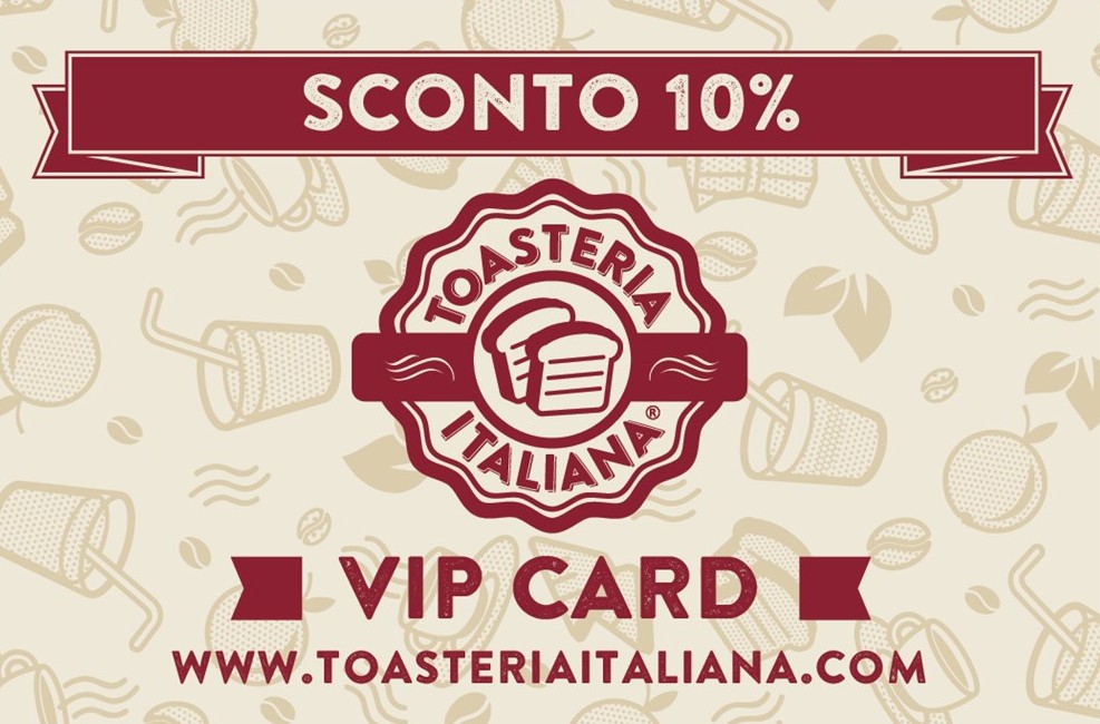 Toasteria Italiana VIP CARD
