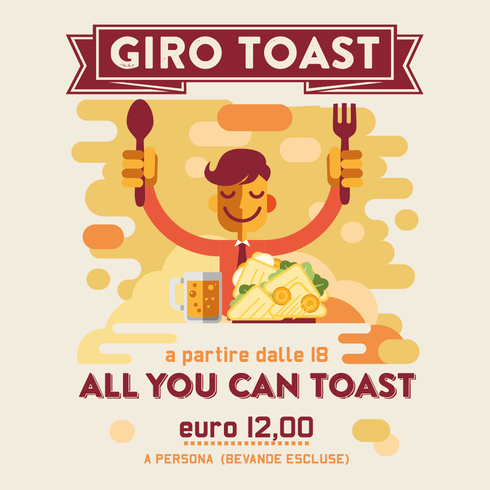 Giro Toast Toasteria Italiana AllYouCanToast