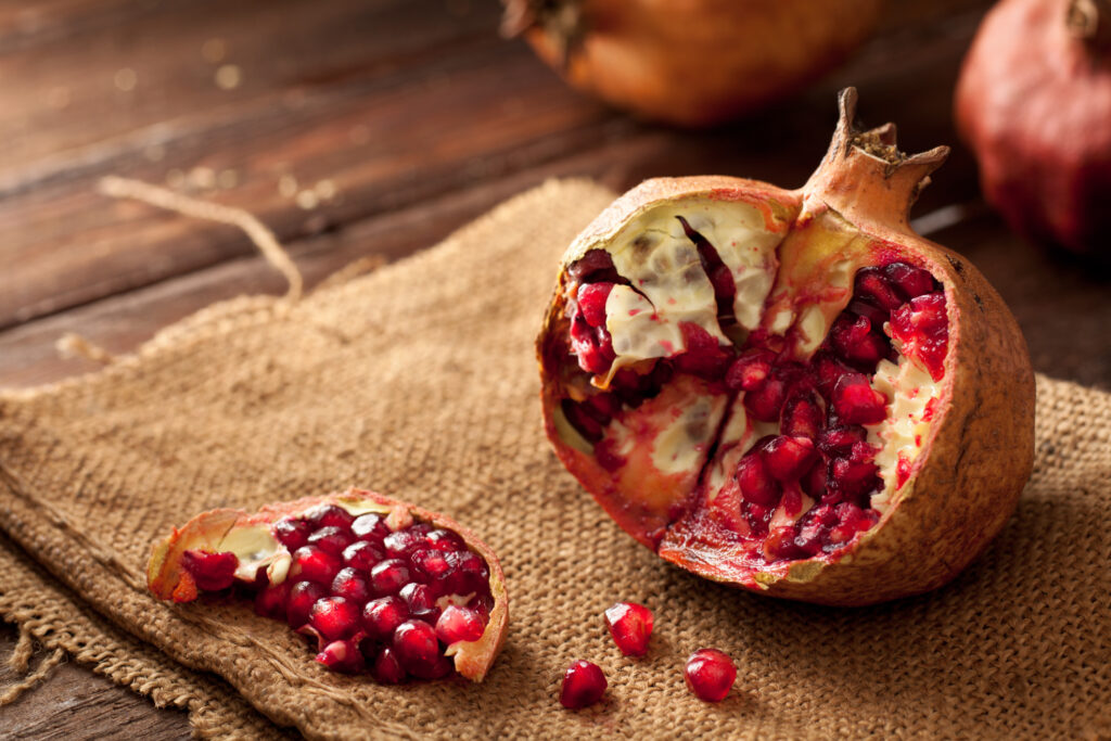 Pomegranate with Seeds